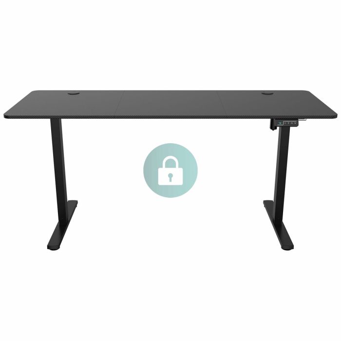 Mesa de Escritorio Mars Gaming MGDERGOPRO160 Negro 160 x 60 cm 3 Mesa de Escritorio Mars Gaming MGDERGOPRO160 Negro 160 x 60 cm 3