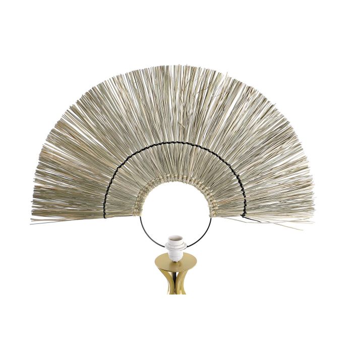 DKD Home Decor Pantalla Decorativa Tropical de Fibra y Metal Marrón y Negro para el Hogar, 70x6x45 cm 3 DKD Home Decor Pantalla Decorativa Tropical de Fibra y Metal Marrón y Negro para el Hogar, 70x6x45 cm 3