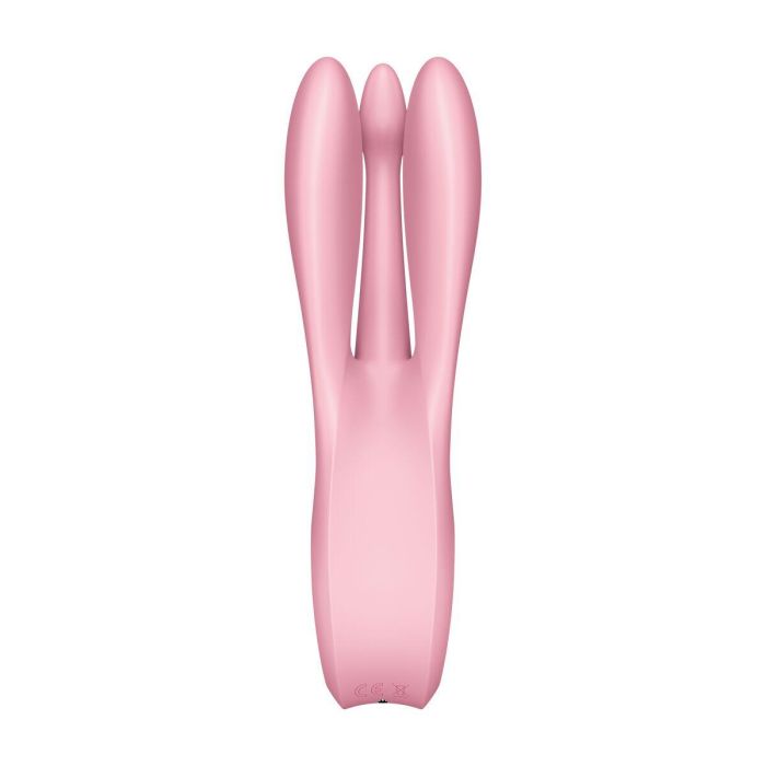 Satisfyer Threesome 1 Vibrador Rosa para Mujer 2 Satisfyer Threesome 1 Vibrador Rosa para Mujer 2