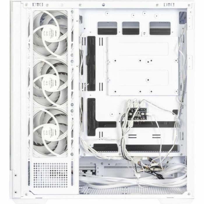 Zalman P40 DS WHITE Midi Tower Blanco para PC con Pantalla LCD 9.1", Compatible ATX, Micro ATX, Mini-ITX 5