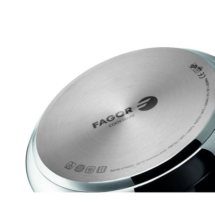 Fagor Rápid Olla Super Rápida 8L Inoxidable 18/10 Ø23x21cm 2 Fagor Rápid Olla Super Rápida 8L Inoxidable 18/10 Ø23x21cm 2