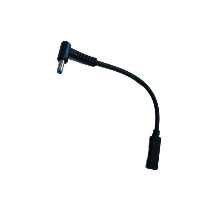 CoreParts Conversion Cable for HP Convert USB-C to 4.5*3.0mm Connects all HP Laptops that require 4.5*3.0mm to USB-C Chargers - Upto 100Watt - USB-C to HP Adapter CoreParts Conversion Cable for HP Convert USB-C to 4.5*3.0mm Connects all HP Laptops that require 4.5*3.0mm to USB-C Chargers - Upto 100Watt - USB-C to HP Adapter