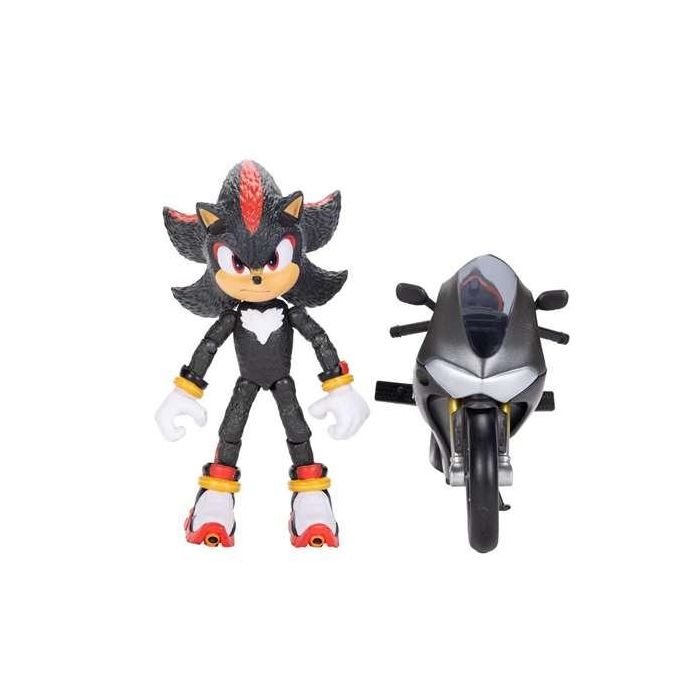 Pack figura sonic 3 la película. especial de shadow 13 cm + motocicleta Pack figura sonic 3 la película. especial de shadow 13 cm + motocicleta