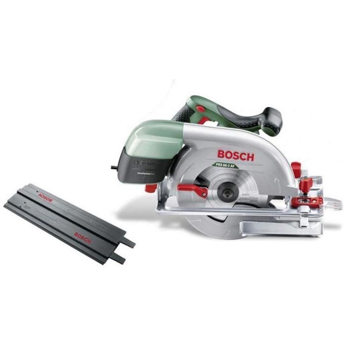Sierra circular Bosch PKS 66-2AF 1600W 66 mm, corte preciso, carcasa CleanSystem para absorción de polvo, mango ergonómico. Sierra circular Bosch PKS 66-2AF 1600W 66 mm, corte preciso, carcasa CleanSystem para absorción de polvo, mango ergonómico.