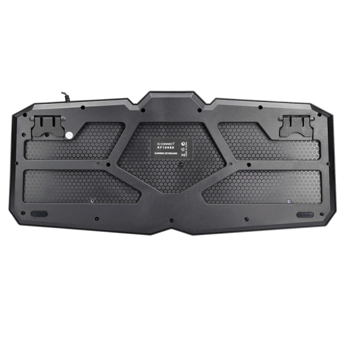 Q-connect Set Teclado y Ratón con Cable, Iluminación LED, Color Negro 2