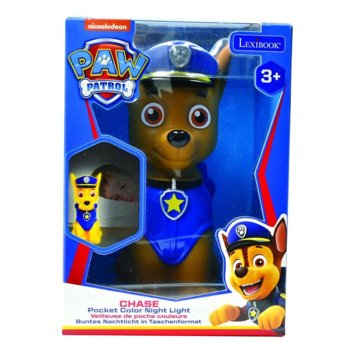 Luz Nocturna 3D Chase Patrulla Canina Paw Patrol 3
