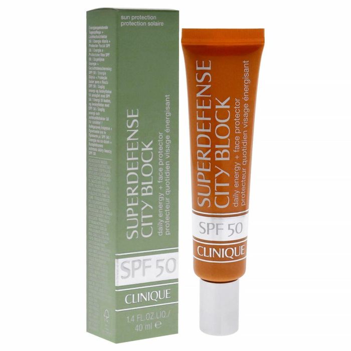 Clinique SUPERDEFENSE city block SPF50 Tratamiento Facial Hidratante Diario con Protección Solar Alta Antiedad Antifatiga 40 ml 7
