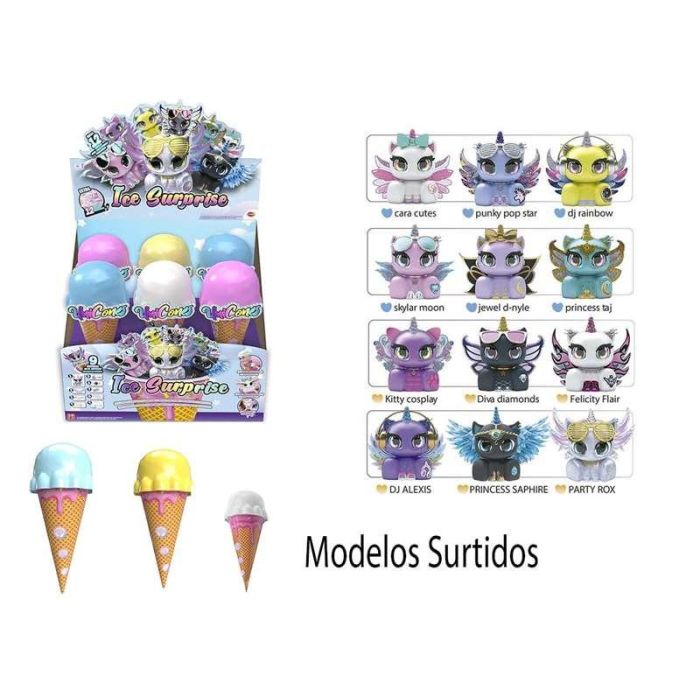 Helado sorpresa ice surprise unicorns. con 12 unicornios y accesorios sorpresa en su interior. exp 6 piezas. 7 Helado sorpresa ice surprise unicorns. con 12 unicornios y accesorios sorpresa en su interior. exp 6 piezas. 7