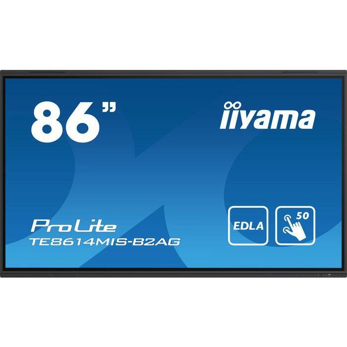 iiyama Pantalla Interactiva Táctil 86" UHD 3840x2160 IR 50 Puntos PureTouch+ Android 13 Google EDLA Antirreflejos 1 iiyama Pantalla Interactiva Táctil 86" UHD 3840x2160 IR 50 Puntos PureTouch+ Android 13 Google EDLA Antirreflejos 1