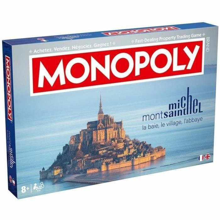 Winning Moves MONOPOLY Mont Saint Michel Juego de mesa MOVIMIENTOS GANADORES WIN5036905059909
