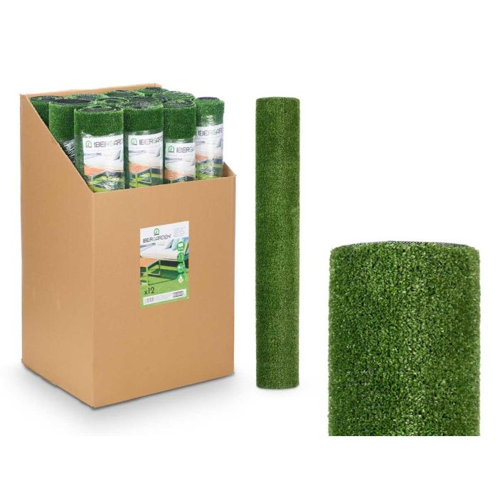 Moqueta Jardín Ibergarden 7 mm 100x11 cm Verde (12 Unidades) 1 Moqueta Jardín Ibergarden 7 mm 100x11 cm Verde (12 Unidades) 1