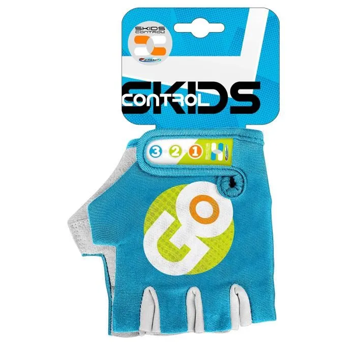 Guantes de Ciclismo Stamp Azul Unisex infantil 3 Guantes de Ciclismo Stamp Azul Unisex infantil 3