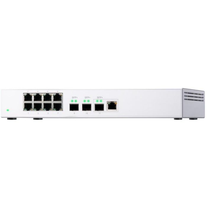 QNAP QSW-308-1C Switch Ethernet No Administrado con 8 Puertos Gigabit y 2 Ranuras SFP+ 10G 5 QNAP QSW-308-1C Switch Ethernet No Administrado con 8 Puertos Gigabit y 2 Ranuras SFP+ 10G 5