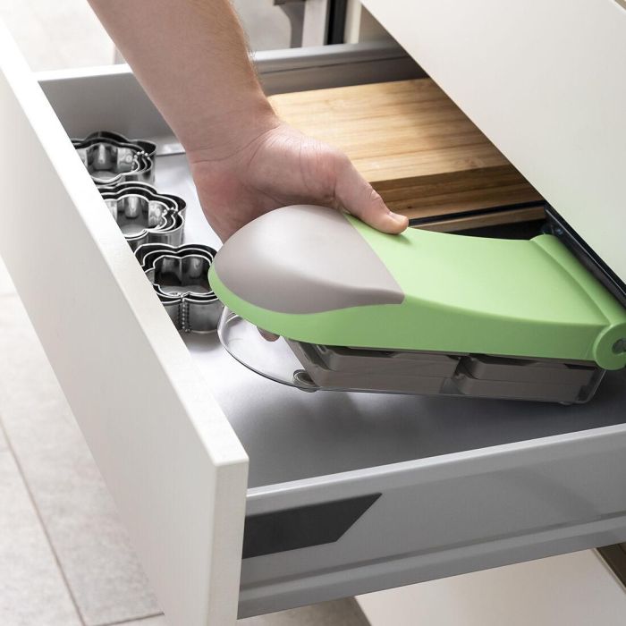 Cortador de Verduras, Rallador y Mandolina con Recetas y Accesorios 7 en 1 Choppie Expert InnovaGoods 4 Cortador de Verduras, Rallador y Mandolina con Recetas y Accesorios 7 en 1 Choppie Expert InnovaGoods 4
