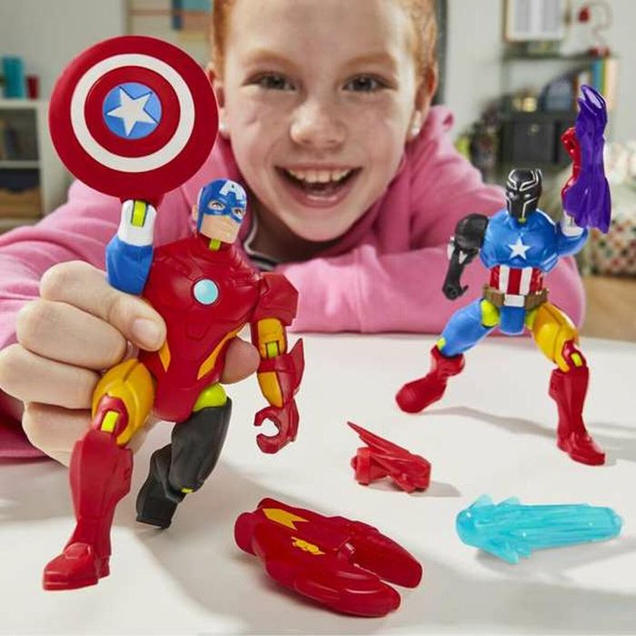 Figura avengers mixmashers con 16 puntos de conexion 12 cm. - modelos surtidos 18 Figura avengers mixmashers con 16 puntos de conexion 12 cm. - modelos surtidos 18