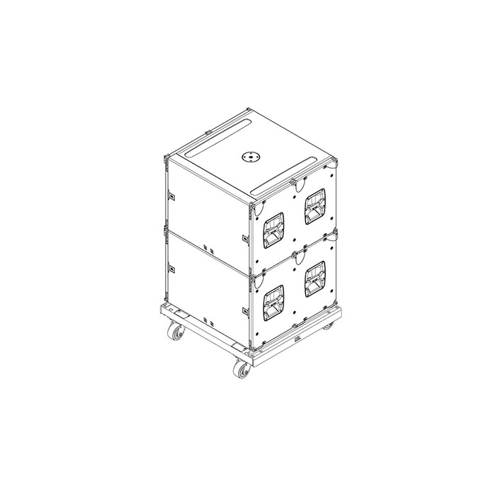 JBLPRO Transportador Vertical 54x87x59 cm