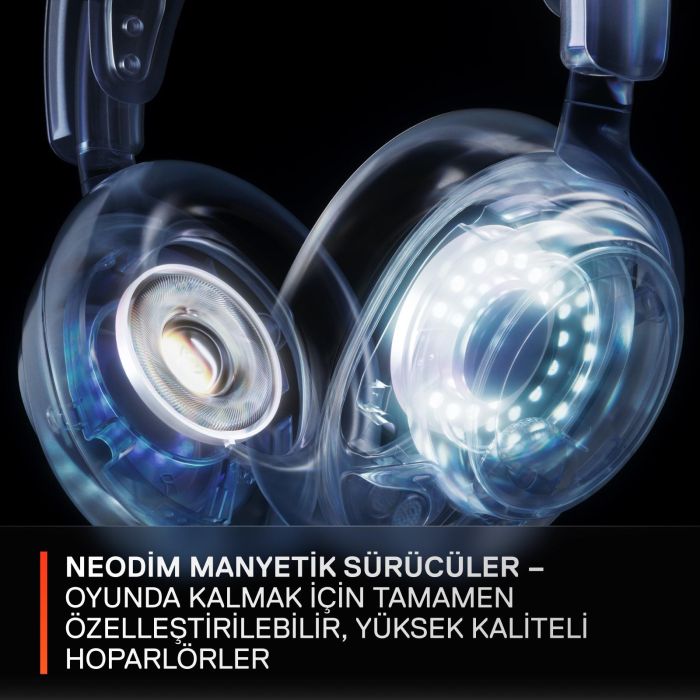 SteelSeries Arctis Nova 7 Wireless - Auriculares Over-Ear con Sonido Espacial 360° 7