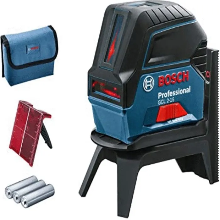 Bosch Professional GCL2-15 Láser de Puntos y Líneas con Soporte RM1 Bosch Professional GCL2-15 Láser de Puntos y Líneas con Soporte RM1