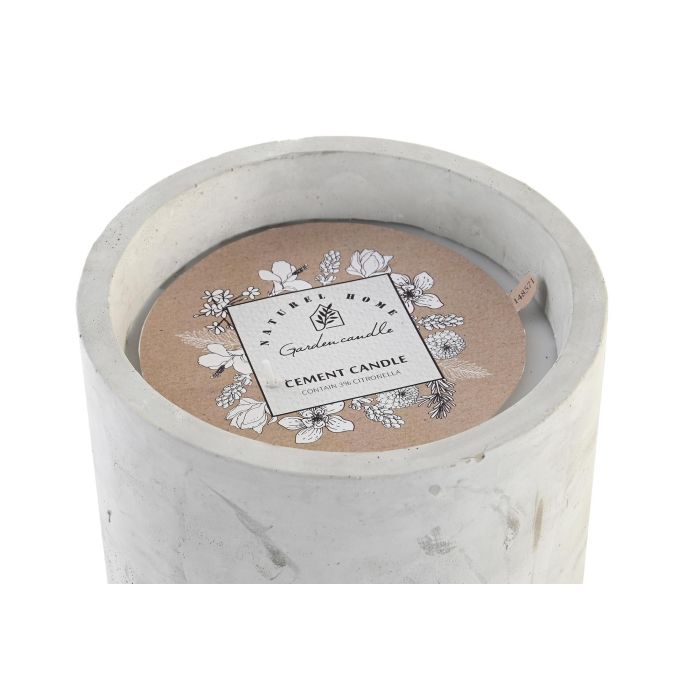 Vela Terraza Y Jardin DKD Home Decor Gris 18 x 18 x 18 cm 2 Vela Terraza Y Jardin DKD Home Decor Gris 18 x 18 x 18 cm 2