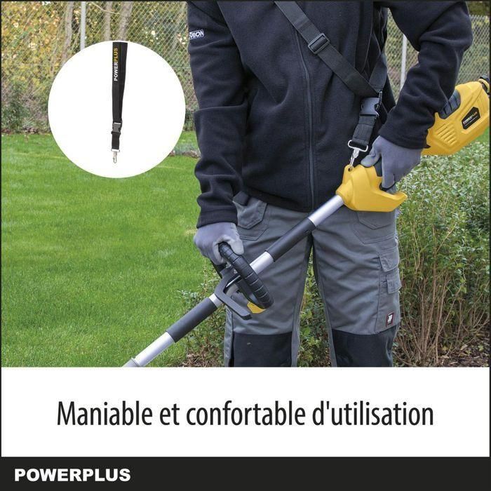 PowerPlus POWXG30405 Bordeadora Desbrozadora Eléctrica 1000W para Césped y Jardín - Cortabordes de Alambre 3 PowerPlus POWXG30405 Bordeadora Desbrozadora Eléctrica 1000W para Césped y Jardín - Cortabordes de Alambre 3