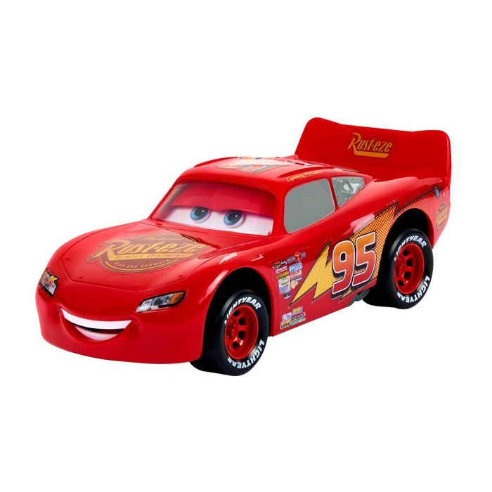 Rayo Mcqueen En Movimiento Cars Hph64 Mattel