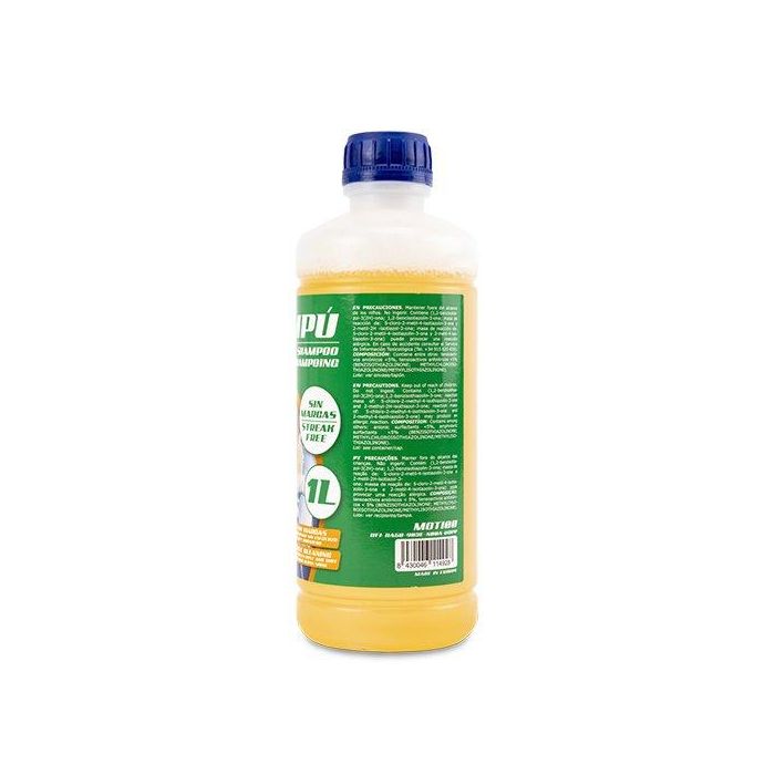 Mtk Cs12 MOT100 Champú De Coche 1 Litro 1 Mtk Cs12 MOT100 Champú De Coche 1 Litro 1