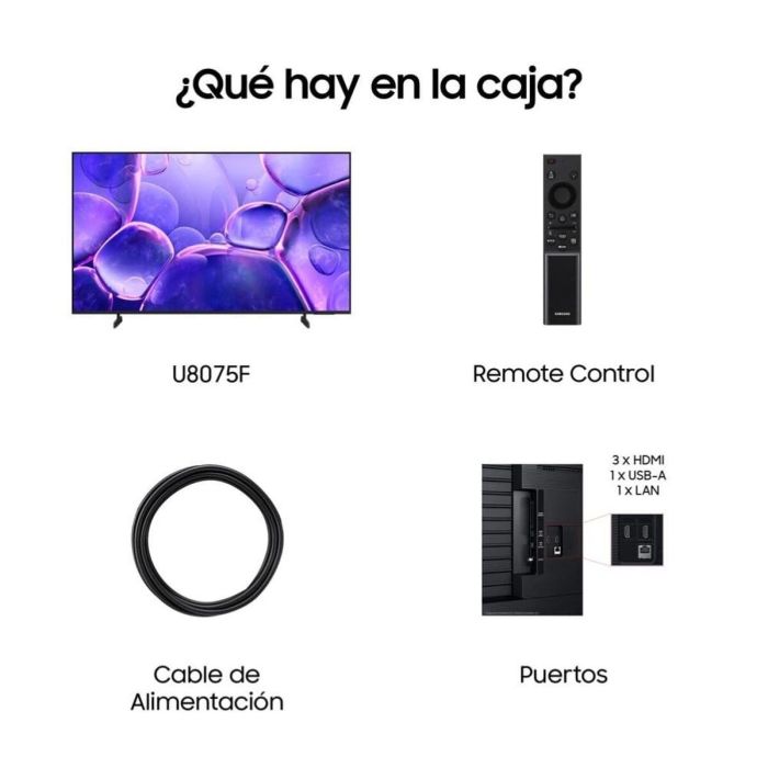 Smart TV Samsung TU43U8075FUXXC 43" 4K Ultra HD LED HDR 4 Smart TV Samsung TU43U8075FUXXC 43" 4K Ultra HD LED HDR 4