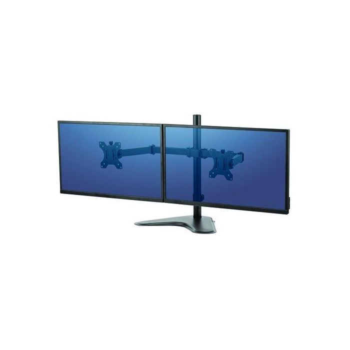 Soporte Monitor Fellowes Doble Con Peana Professional Series