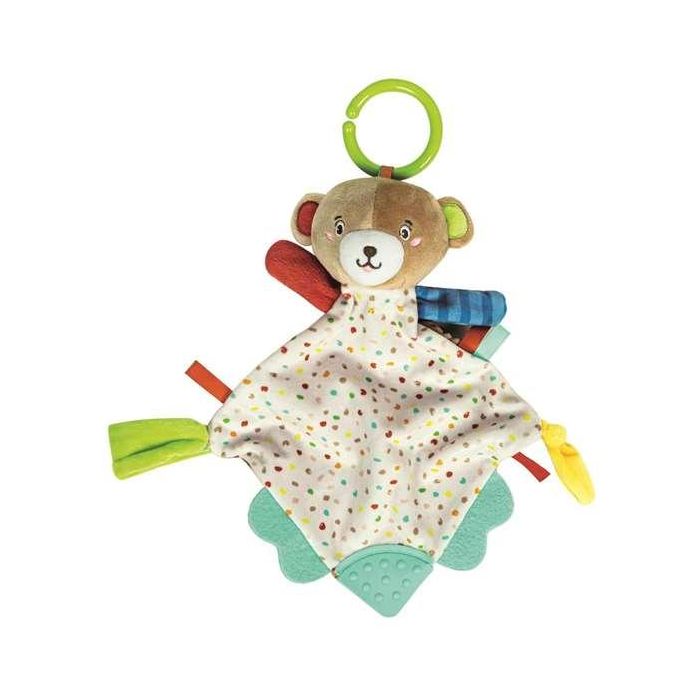 Clementoni Mantita Doudou Dulce Osito Portachupete 18x25x6cm 10