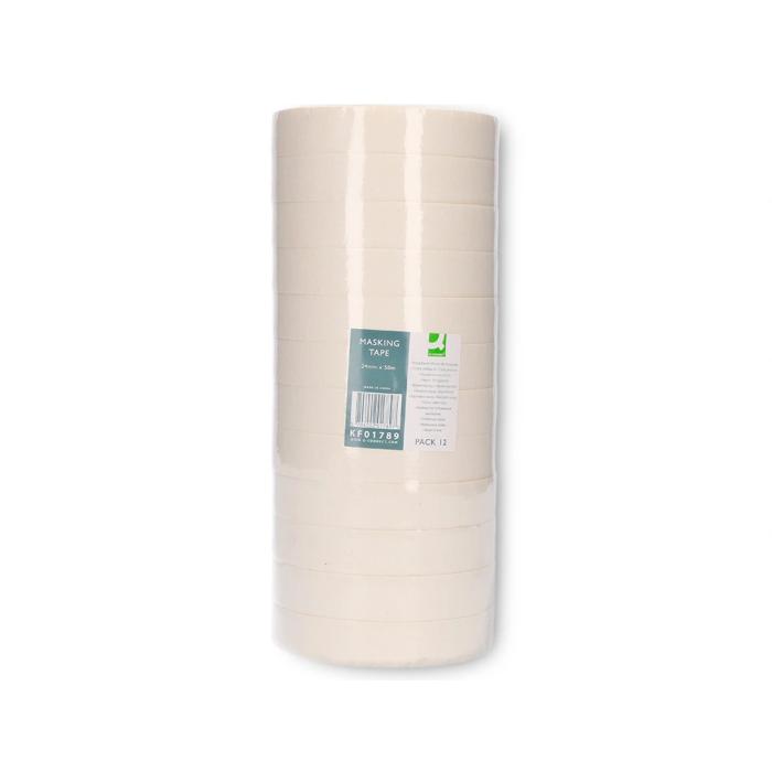 Q-connect Cinta Adhesiva para Pintar 50 mt x 24 mm 6 Q-connect Cinta Adhesiva para Pintar 50 mt x 24 mm 6