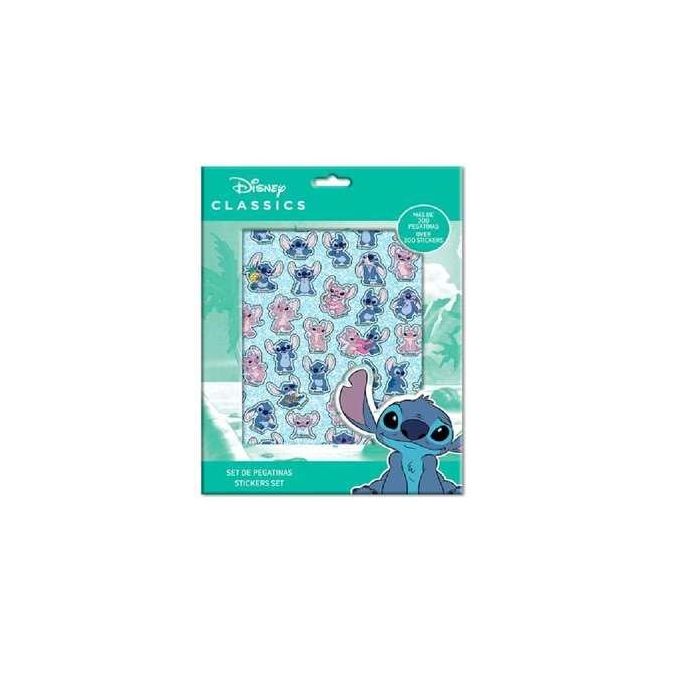 Cerdá Pack Pegatinas Stitch 18x25x0.1 cm - Set de Adhesivos Decorativos Infantiles Azules para Niños y Niñas, Edad 3+ Años 0 Cerdá Pack Pegatinas Stitch 18x25x0.1 cm - Set de Adhesivos Decorativos Infantiles Azules para Niños y Niñas, Edad 3+ Años 0