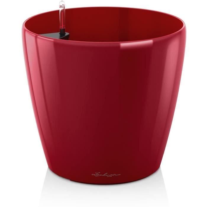 Maceta LECHUZA Classico Premium 60 - juego completo, rojo escarlata brillante Maceta LECHUZA Classico Premium 60 - juego completo, rojo escarlata brillante