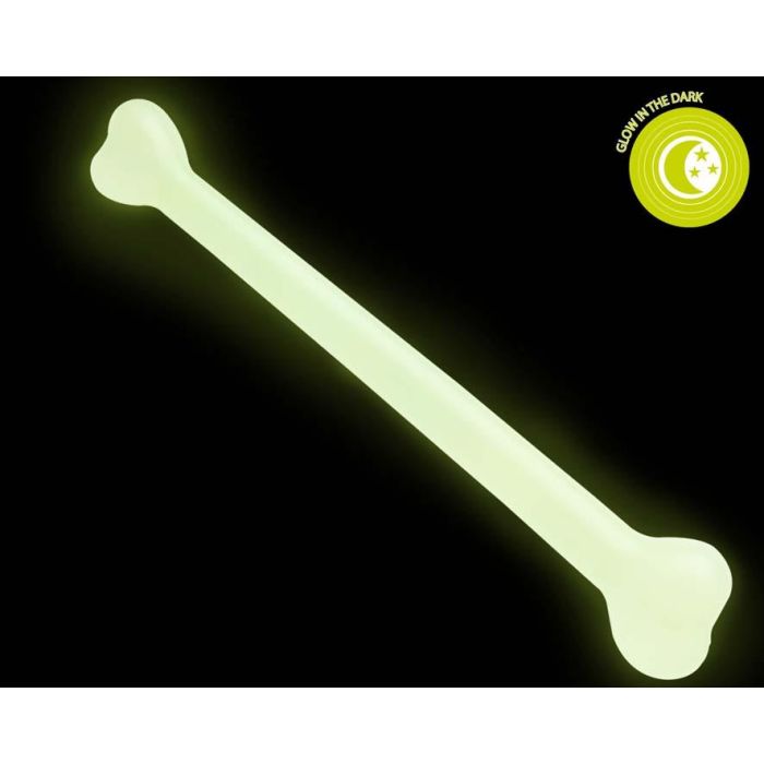 Hueso Fluorescente 40 cm Accesorio Halloween Disfraz Cavernícola Esqueleto 1