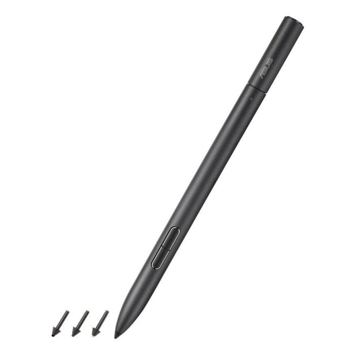 Asus Lápiz Stylus Pen 2.0 MPP 2.0, 4096 Niveles Presión, 4 Puntas, Carga USB-C, Cable USB-C 10