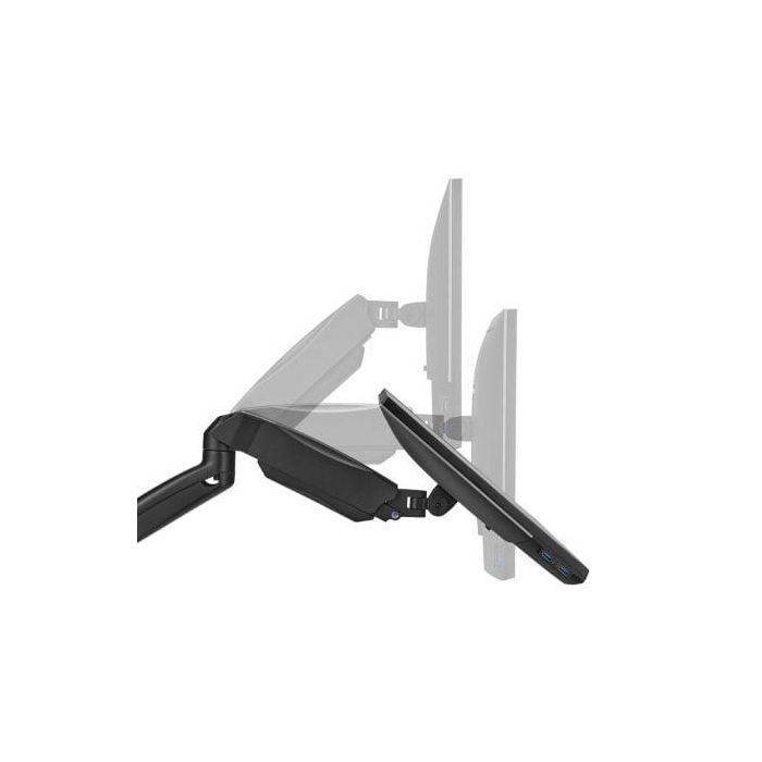 AISENS - SOPORTE DE PARED PRO CONTRAPESO GIRATORIO E INCLINABLE PARA MONITOR/TV 9KG (3 PIVOTES, 2 BRAZOS) DE 17-32, NEGRO 2 AISENS - SOPORTE DE PARED PRO CONTRAPESO GIRATORIO E INCLINABLE PARA MONITOR/TV 9KG (3 PIVOTES, 2 BRAZOS) DE 17-32, NEGRO 2
