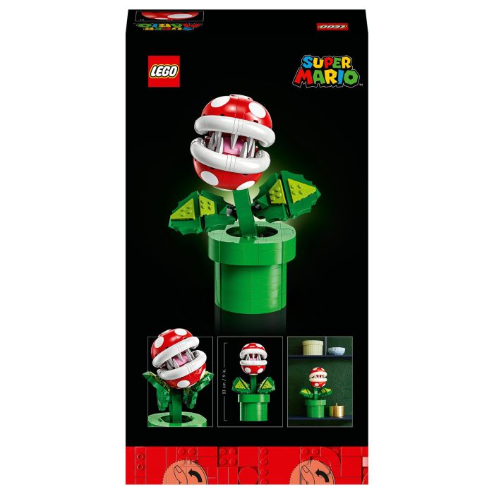 Lego Super Mario 71426 Planta Piraña, Figura Articulada con Tubo y 2 Piezas, Modelo para Adultos, Idea de Regalo 7