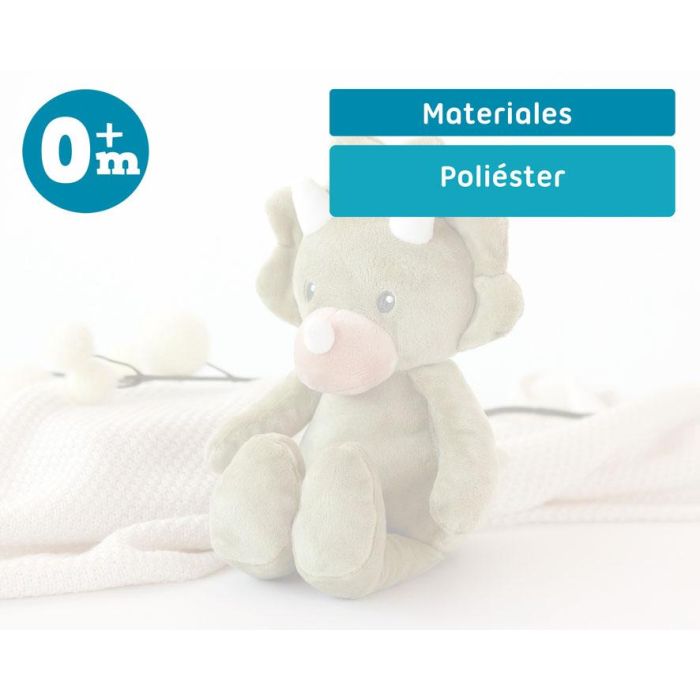 KioKids Peluche Dinosaurio Suave para Bebés +0 Meses Verde Poliester 5