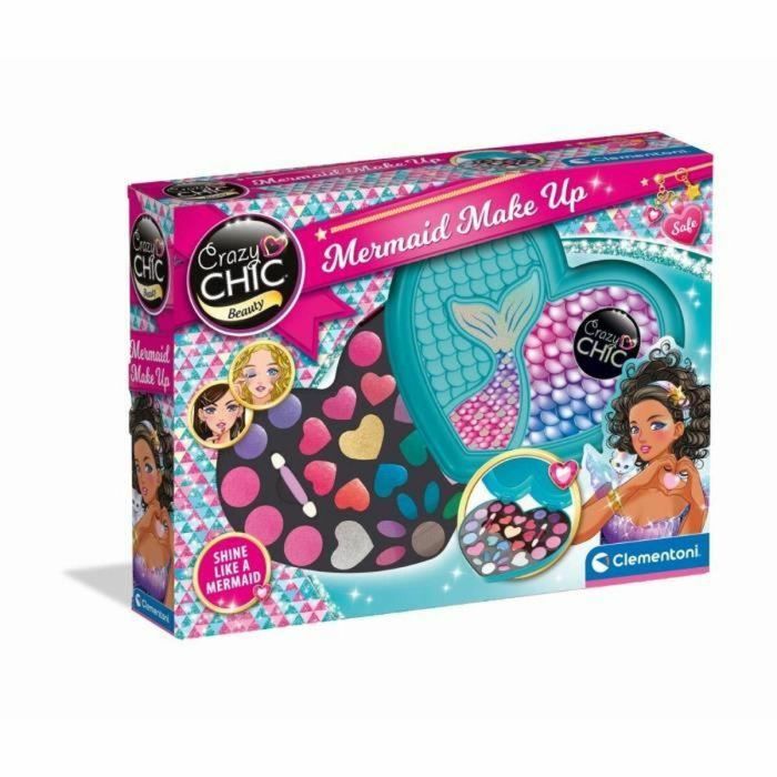 Clementoni CLE8005125187812 Sirene Makeup Sombras de Ojos, Brillos de Labios y Aplicadores para Niños a Partir de 6 Años 0 Clementoni CLE8005125187812 Sirene Makeup Sombras de Ojos, Brillos de Labios y Aplicadores para Niños a Partir de 6 Años 0