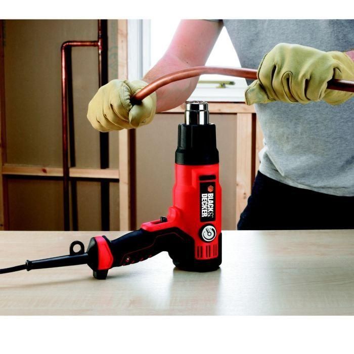 NEGRO Y DECKER Pistola de calor KX2200K 2000W 3 NEGRO Y DECKER Pistola de calor KX2200K 2000W 3