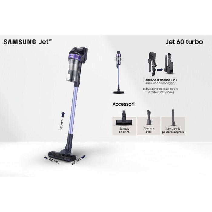 Aspirador Escoba Samsung VS15A6031R4/ET 150 W 13