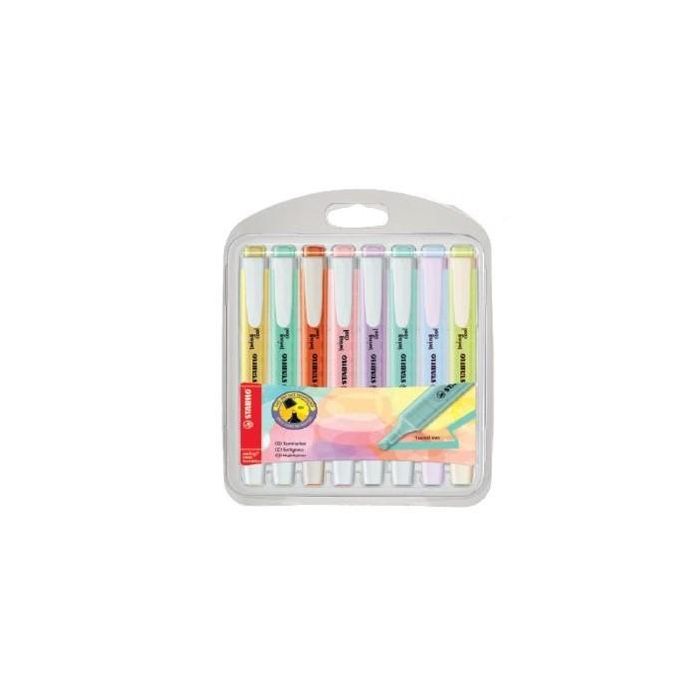 Stabilo Marcador Fluorescente Swing Cool Pastel C-Surtidos Blíster 8 Ud Stabilo Marcador Fluorescente Swing Cool Pastel C-Surtidos Blíster 8 Ud