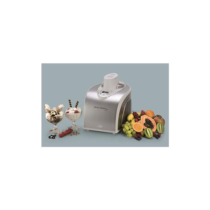 Ariete 693 Heladera Auto Refrigerante Gran Gelato Metal con Pantalla LCD para Helados Caseros 7 Ariete 693 Heladera Auto Refrigerante Gran Gelato Metal con Pantalla LCD para Helados Caseros 7