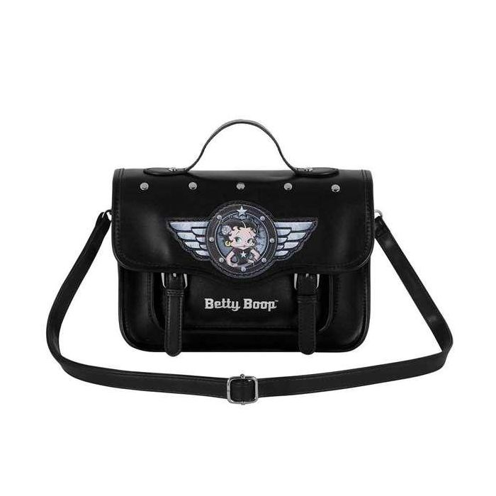 Betty Boop Bolso-Mochila Satchel Motor Love Negro PVC 27 x11,5 x20 cm 5 Betty Boop Bolso-Mochila Satchel Motor Love Negro PVC 27 x11,5 x20 cm 5