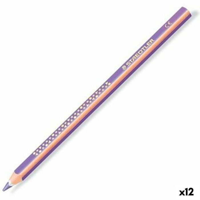 Lápices de colores Staedtler Jumbo Noris Morado (12 Unidades)