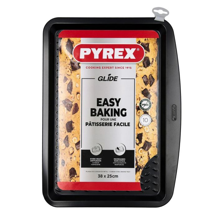 Bandeja Horno Acero Glide Pyrex® 38x25 cm 1