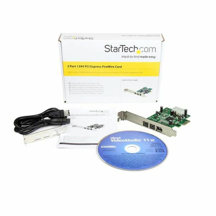 Tarjeta PCI Startech PEX1394B3 800 Mbit/s 1