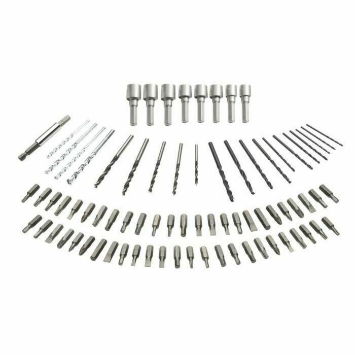 Black + Decker BDCDC18BAFC Taladro-atornillador Inalámbrico 18V Li-Ion con 80 Accesorios Naranja 23