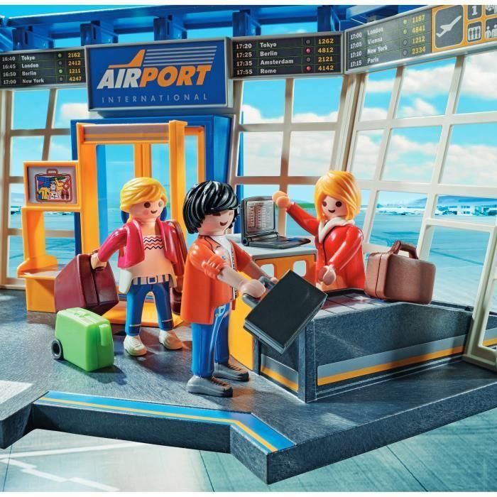 PLAYMOBIL AAABB47812 Aeropuerto y Avión, City Action, 146 piezas, a partir de 4 años 3