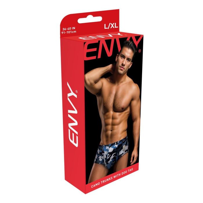 Calzoncillos clásicos Envy Azul S/M 3 Calzoncillos clásicos Envy Azul S/M 3