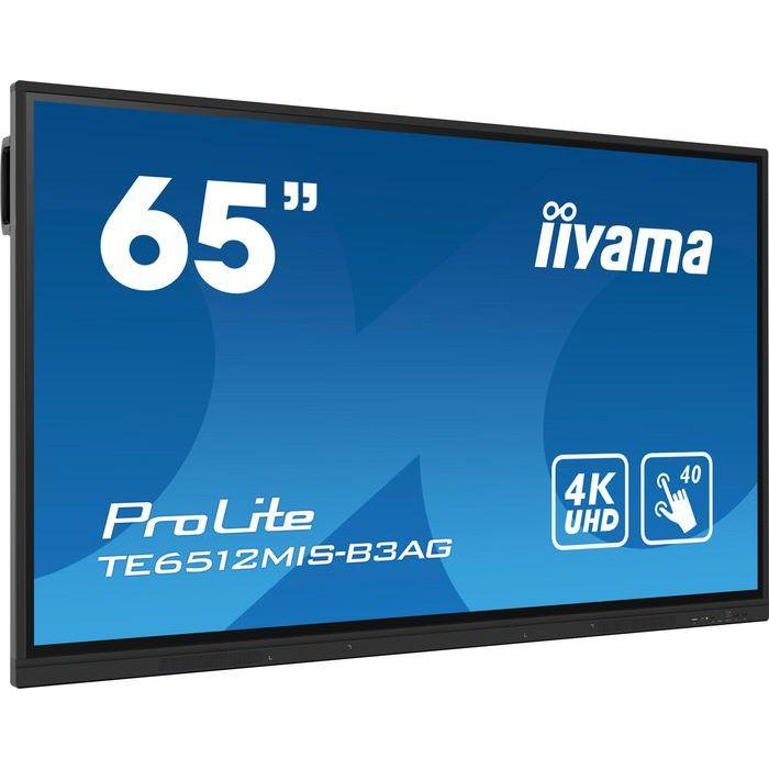iiyama 65" iiWare10 , Android 11, 8/64GB, 40-Points PureTouch IR with zero bonding, 3840x2160, UHD IPS panel 1 iiyama 65" iiWare10 , Android 11, 8/64GB, 40-Points PureTouch IR with zero bonding, 3840x2160, UHD IPS panel 1
